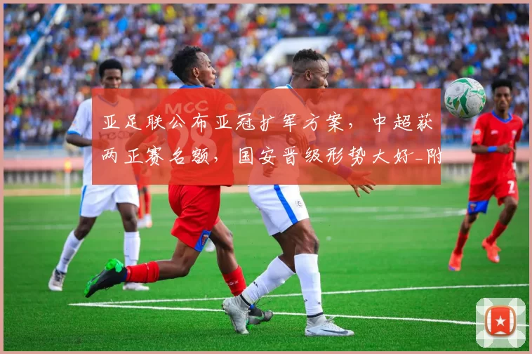 亚足联公布亚冠扩军方案，中超获两正赛名额，国安晋级形势大好_附加赛_1