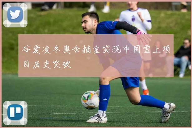 谷爱凌冬奥会摘金实现中国雪上项目历史突破